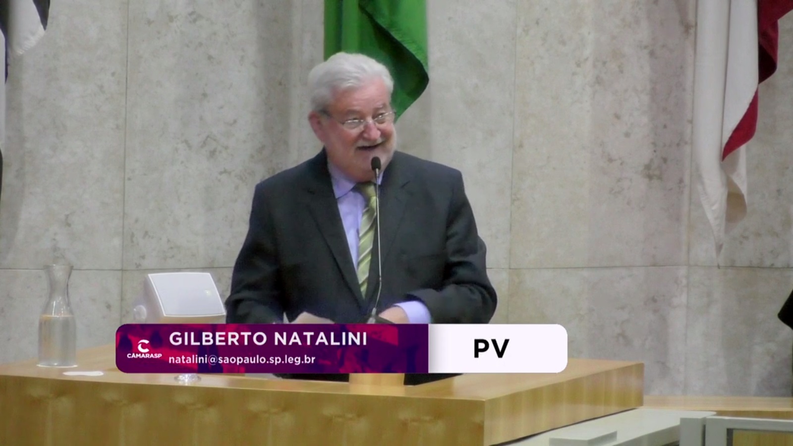 Vereador Natalini Discursa sobre a situação preocupante dos parques municipais