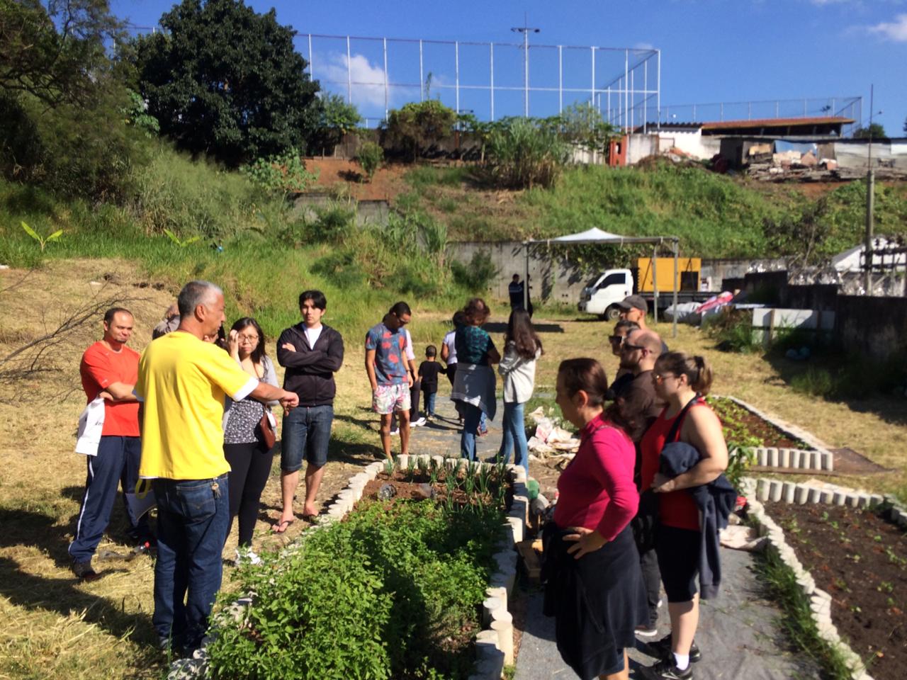 Horta Comunitária do Jabaquara comemora seu primeiro aniversário