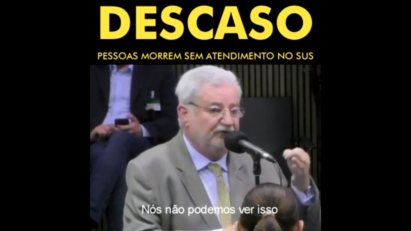 Vereador natalini fala sobre descaso do SUS