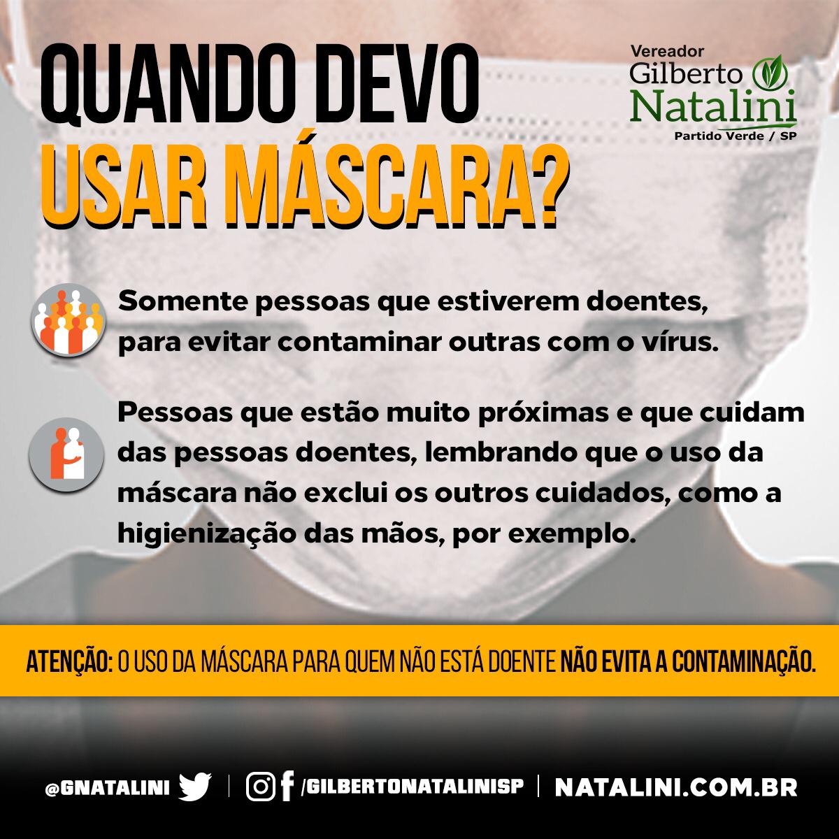 Banner: Quando usar máscaras?