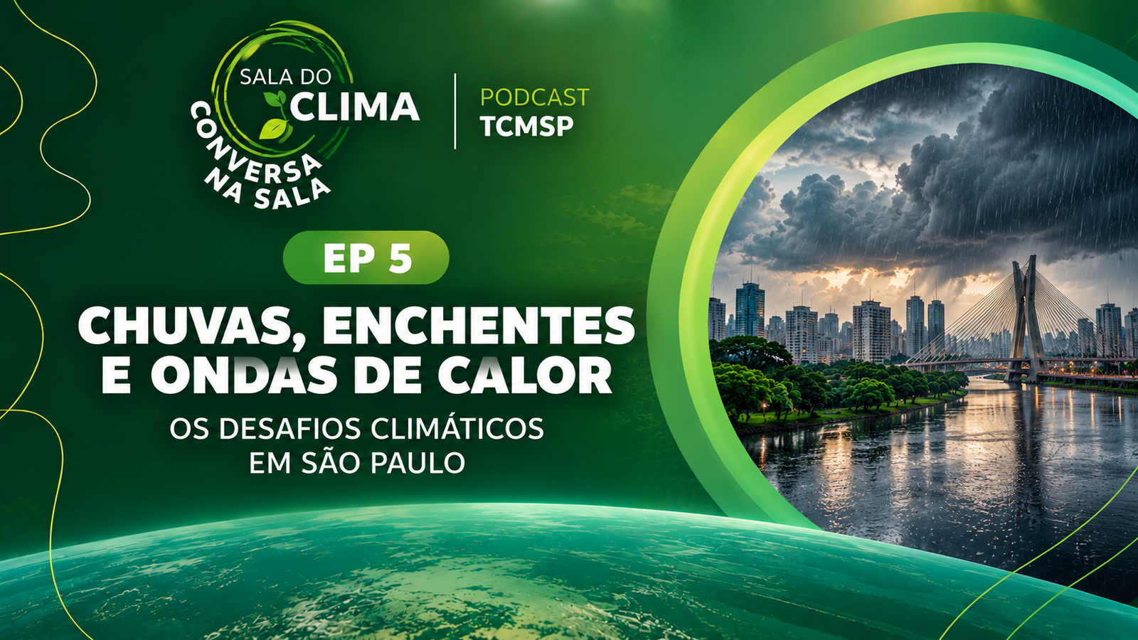 Gilberto Natalini recebe Hassan Barakat para falar sobre chuvas, enchentes e ondas de calor em São Paulo