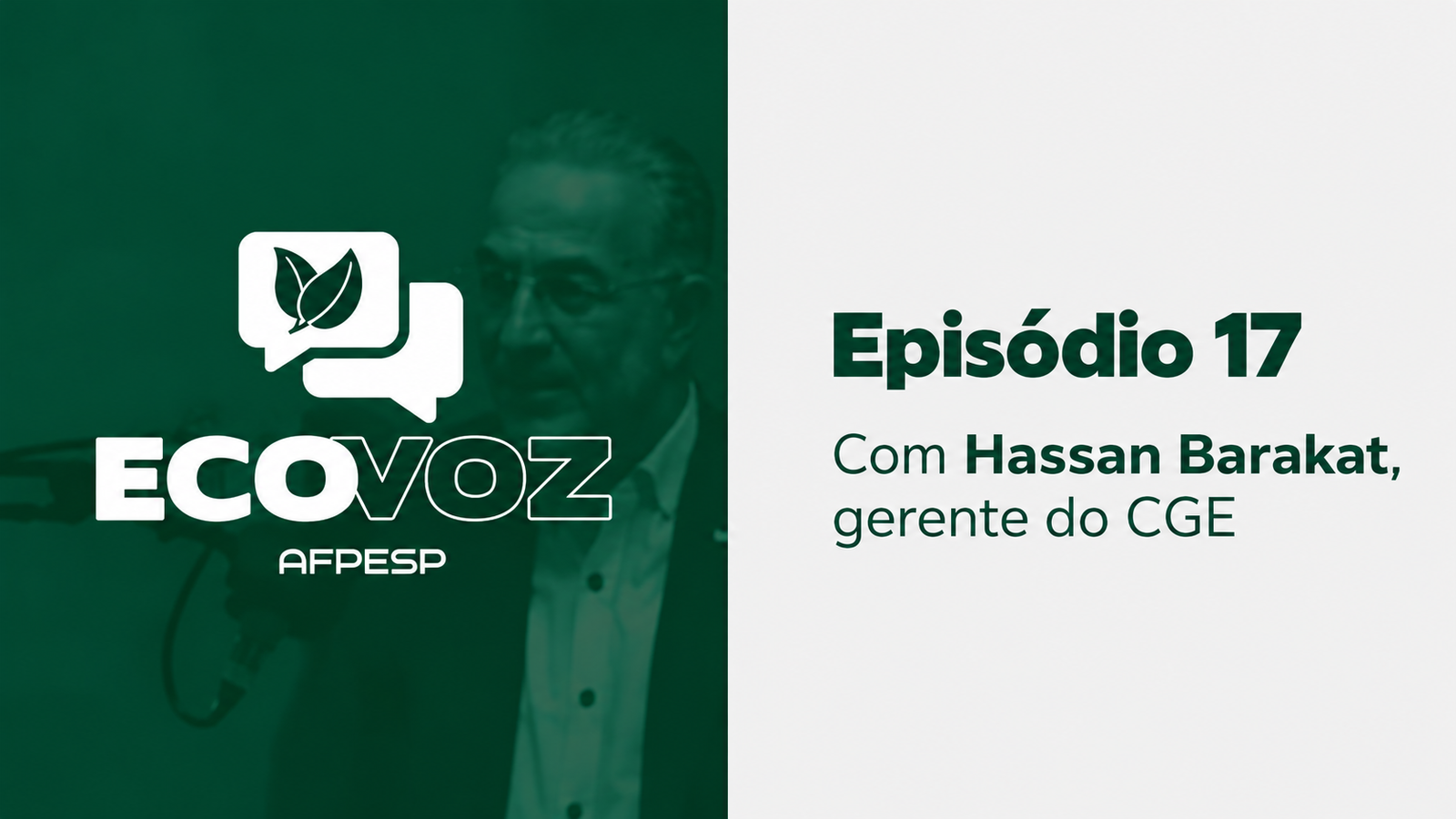 Gilberto Natalini recebe Hassan Barakat no EcoVoz para falar sobre prevenção de eventos climáticos em São Paulo