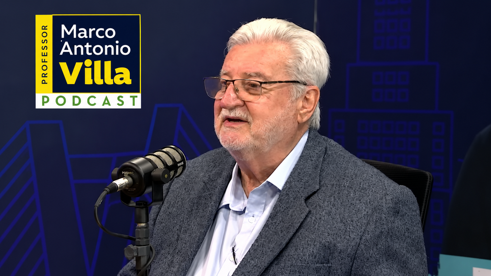 Gilberto Natalini participa de conversa com Marco Antonio Villa sobre sua trajetória