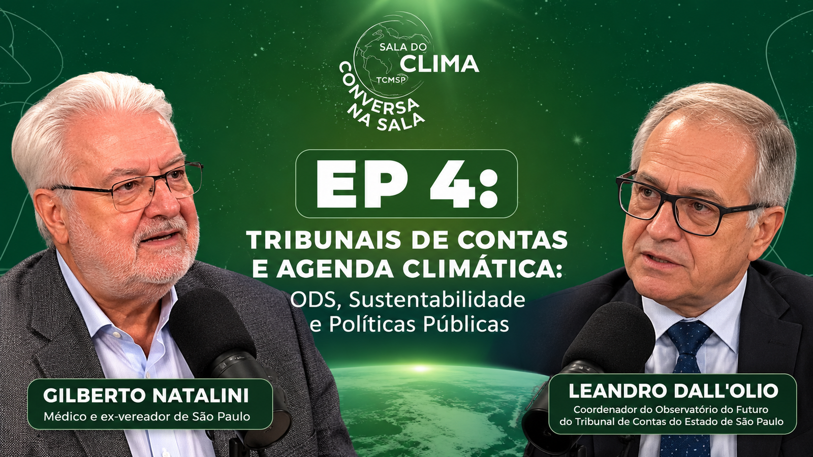 Gilberto Natalini conversa com Leandro Dall’Olio sobre sustentabilidade e políticas públicas