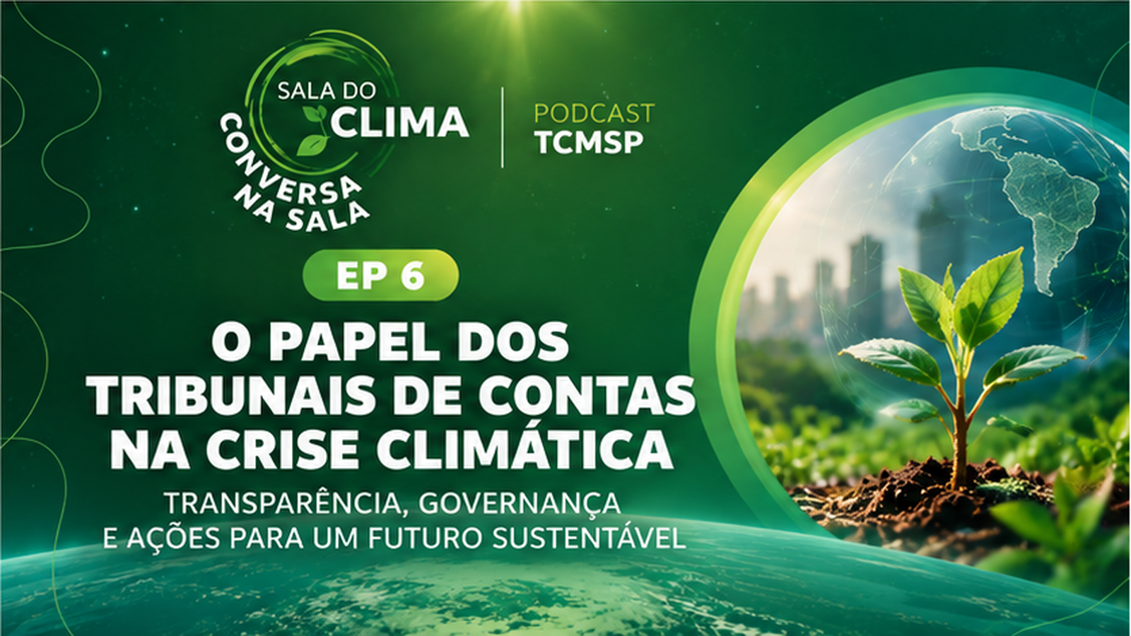 Gilberto Natalini recebe Júlio Pinheiro para discutir o papel dos Tribunais de Contas na crise climática